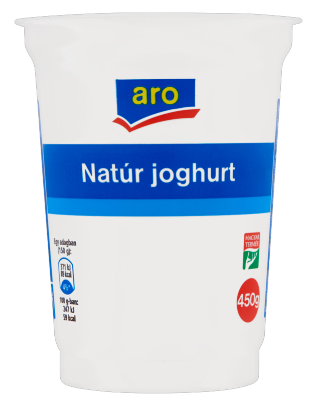 METRO ARO natúr joghurt 450g